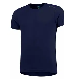 Pánská trička Funkčný tričko Rogelli PROMOTION, tmavo modré 800.229 XS