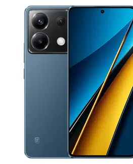 Mobilné telefóny Poco X6 5G, 12256GB, modrá
