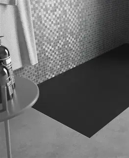 Vane MEXEN - Bert obdĺžniková sprchová vanička SMC 180 x 80 cm, čierna 4K708018