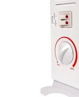Elektrické ohrievače NABBI NB-3100 1500 W konvektorový elektický ohrievač biela