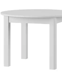 Jedálenské stoly Rozkladací stôl Uran 110/160x110cm