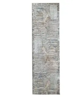 Moderné koberce Viskózový koberec Pera 0.68/2.3 EP73A Kremovy