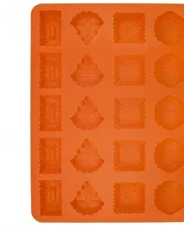 Formy na pečenie Orion Silikónová forma na labky, oranžová