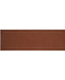 Obrusy Trade Concept Behúň Heda tmavo čokoládová, 33 x 130 cm