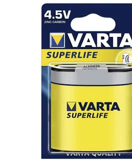 Predlžovacie káble VARTA Varta 2012 - 1 ks Zinkouhlíková batéria SUPERLIFE 4,5V 