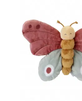 Plyšové hračky LITTLE DUTCH - Plyšová hračka motýľ Kvety a motýle