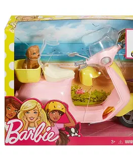 Hračky bábiky MATTEL - Barbie Skúter