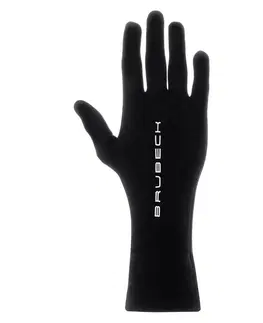 Zimné rukavice Merino rukavice Brubeck GE10020 Black - S/M