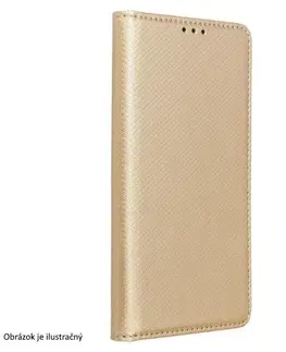 Puzdrá na mobilné telefóny Knižkové puzdro Smart Case Book pre Xiaomi 1212X, zlatá TEL177934