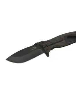 Outdoorové variče Cattara Zatvárací nôž BLACK BLADE s poistkou, 21,5 cm 
