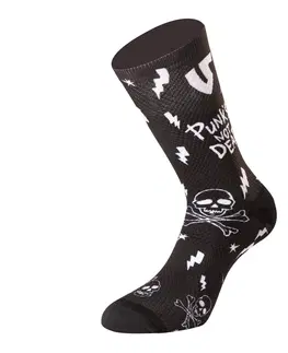 Pánske ponožky Ponožky Undershield Punk's Not Dead čierna 37/41