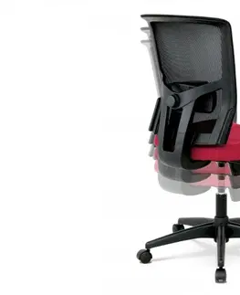 Kancelárske stoličky Kancelárska stolička KA-B1012 Autronic Čierna