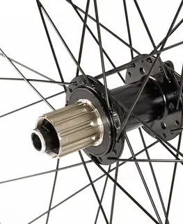 bicykle Zadné koleso na MTB dvojstenný asymetrický ráfik Boost 12×148 TR