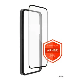 Ochranné fólie pre mobilné telefóny FIXED Armor prémiové ochranné tvrdené sklo pre Apple iPhone 15 Pro, čierna FIXGA-1202-BK