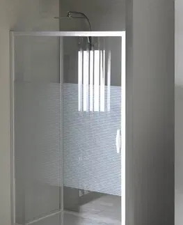 Sprchovacie kúty GELCO - ETERNO sprchové dvere posuvné 1200mm, sklo STRIP GE6912
