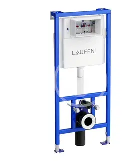 Záchody Laufen - LIS Predstenová inštalácia pre závesné WC, horný a zadný prívod vody, 112 cm H8946600000001