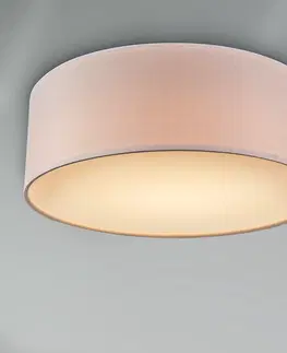 Stropne svietidla Stropné svietidlo ružové 30 cm vrátane LED - Drum LED