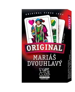 Hračky spoločenské hry - hracie karty a kasíno MEZUZA - Hracie karty Mariáš dvojhlavý - 1713