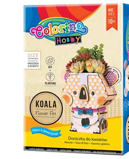 Kreatívne a výtvarné hračky PATIO - Colorino HOBBY Flower Pot Koala