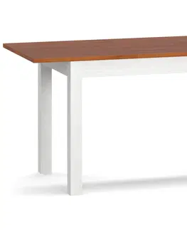 Jedálenské stoly NABBI Dafne EKT rozkladací jedálenský stôl čerešňa portofino / sosna Andersen