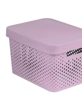 Úložné boxy Curver úložný box Infinity 17 l, ružová