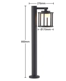 Osvetlenie príjazdovej cesty Lucande Lucande Berenike chodníkové svietidlo, 80 cm
