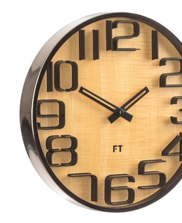 Hodiny Dizajnové nástenné hodiny Future Time FT7010TT Numbers 30cm