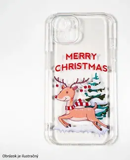 Puzdrá na mobilné telefóny Silikónový zadný kryt SBS Vanity Cover pre pre Apple iPhone 13 s vianočným motívom dizajn 1