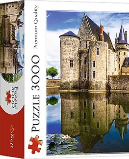 Hračky puzzle TREFL - Puzzle 3000 - Zámok v Sully-sur-Loire, Francúzsko