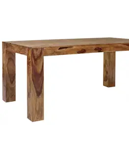 Jedálenské stoly Jedálenský stôl Tara 175x90 indický masív palisander