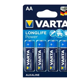 Predlžovacie káble VARTA Varta 4906 - 4 ks Alkalické batérie LONGLIFE AA 1,5V 