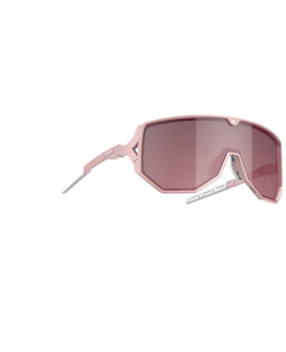 Slnečné okuliare Športové slnečné okuliare Tripoint Reschen Shiny Milky Pink /w Silver Mirror Cat.3