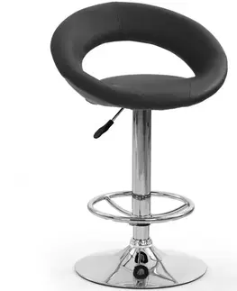 Barové stoličky Barová Stolička H-15 Čierna
