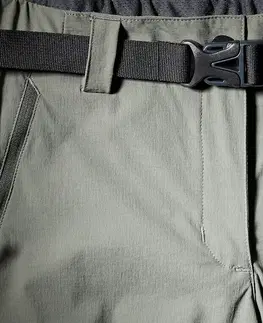 nohavice Dámske odolné trekové nohavice MT500