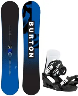 Snowboardy Burton Ripcord Flat Top + Burton Freestyle Re:Flex M 162 cm WIDE