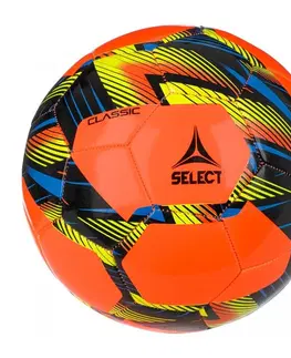 Futbalové lopty Futbalová lopta SELECT FB Classic 4 - oranžovo-čierna