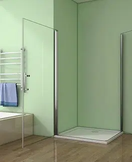 Sprchovacie kúty H K - Sprchovací kút MELODY A4 80 cm s dvoma jednokrídlovými dverami vrátane sprchovej vaničky SE-MELODYA480 / THOR-80sqm