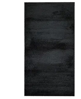 Moderné koberce Koberec Frisee Micro Rk 1,2/1,7 26 čierna