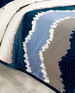 Prehozy Forbyt, Prikrývka na posteľ, Celine, hnedý 240 x 260 cm