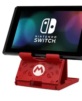 Príslušenstvo k herným konzolám HORI stojan pre konzoly Nintendo Switch (Mario) NSW-084U