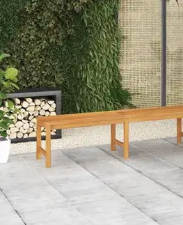 Záhradné lavice Záhradná lavica teak Dekorhome 180 cm