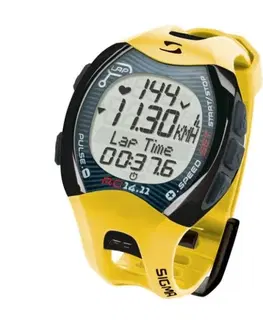 GPS navigácie Sigma RC 14.11 a chest sensor, žltá - OPENBOX (Rozbalený tovar s plnou zárukou)