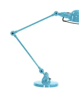 Stolové lampy na písací stôl Jieldé Jieldé Signal SI333 stolná lampa podstavec modrá