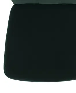 Jedálenské stoličky KONDELA Oliva New jedálenská stolička smaragdová (Velvet) / chróm