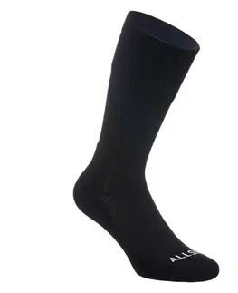 ponožky Stredne vysoké ponožky na volejbal VSK500 čierne