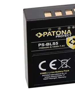 Predlžovacie káble PATONA PATONA - Aku Olympus BLS5 1100mAh Li-Ion Protect 