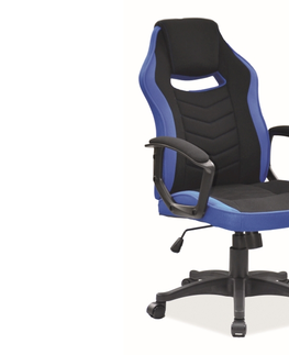 Kancelárske stoličky a kreslá Signal Kancelárske kreslo Camaro Farba: Modrá