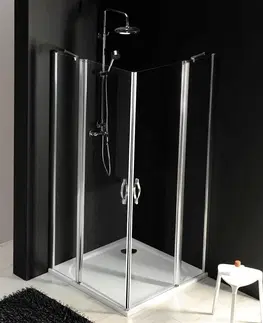 Sprchové dvere GELCO - One obdĺžniková sprchová zástena 800x1000mm L/P varianta,rohový vstup GO4880GO4810