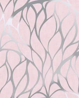 Závesy Záves dekoračný alebo látka, OXY Odlesk, ružovo šedý, 150 cm 150 cm