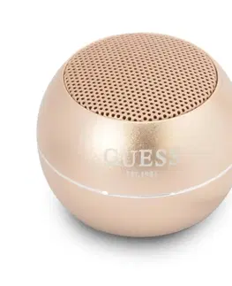 Reprosústavy a reproduktory Guess Mini Bluetooth Speaker, zlatý 57983109158